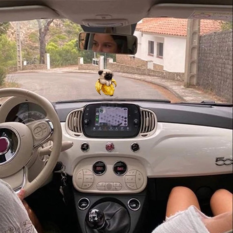 Car Pendant Mini Cat Dog Hangi - Car Accessories Mirror Hanging review and price