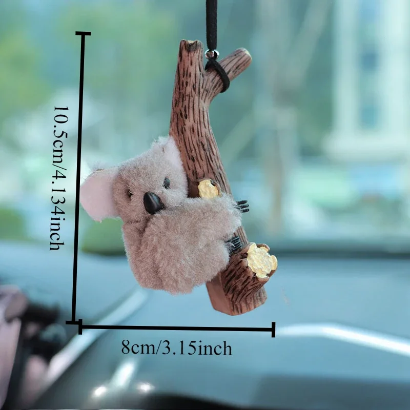 1Pc Cute Cartoon Turtle Panda  - Car Accessories Mirror Hanging review and price