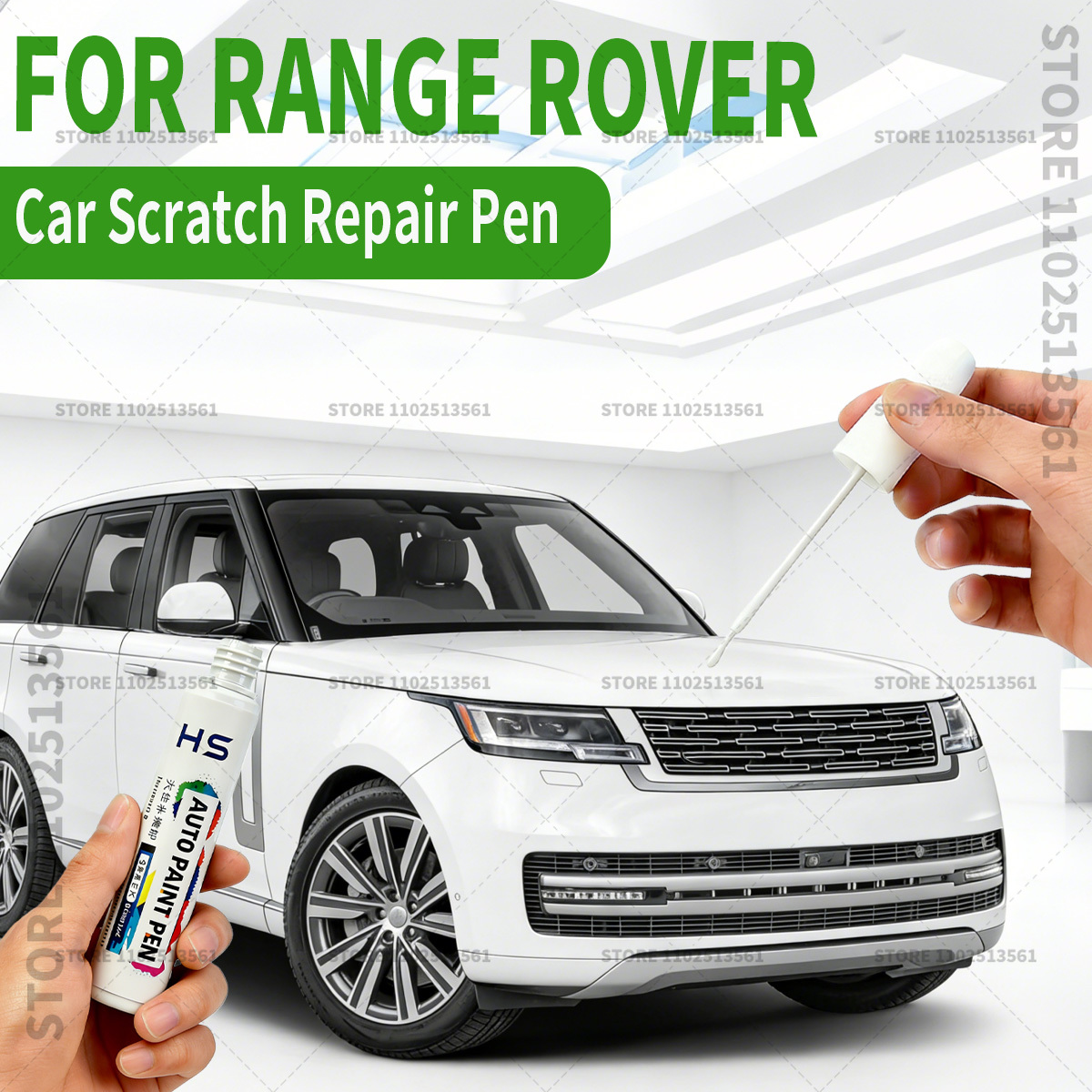 For Range Rover Fuji White 867 - Car Scratch Remover Pen review and price