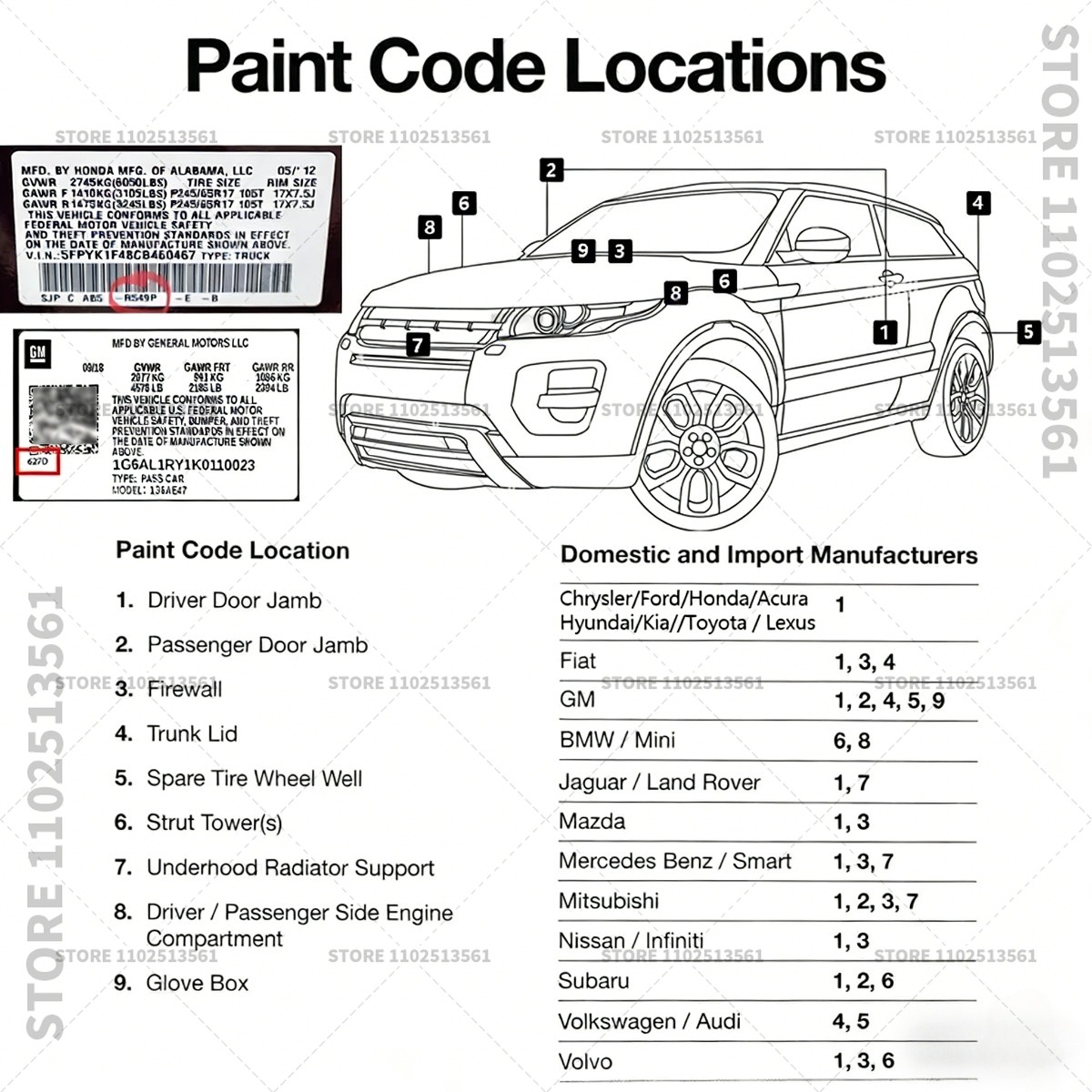 For Range Rover Fuji White 867 - Car Scratch Remover Pen review and price