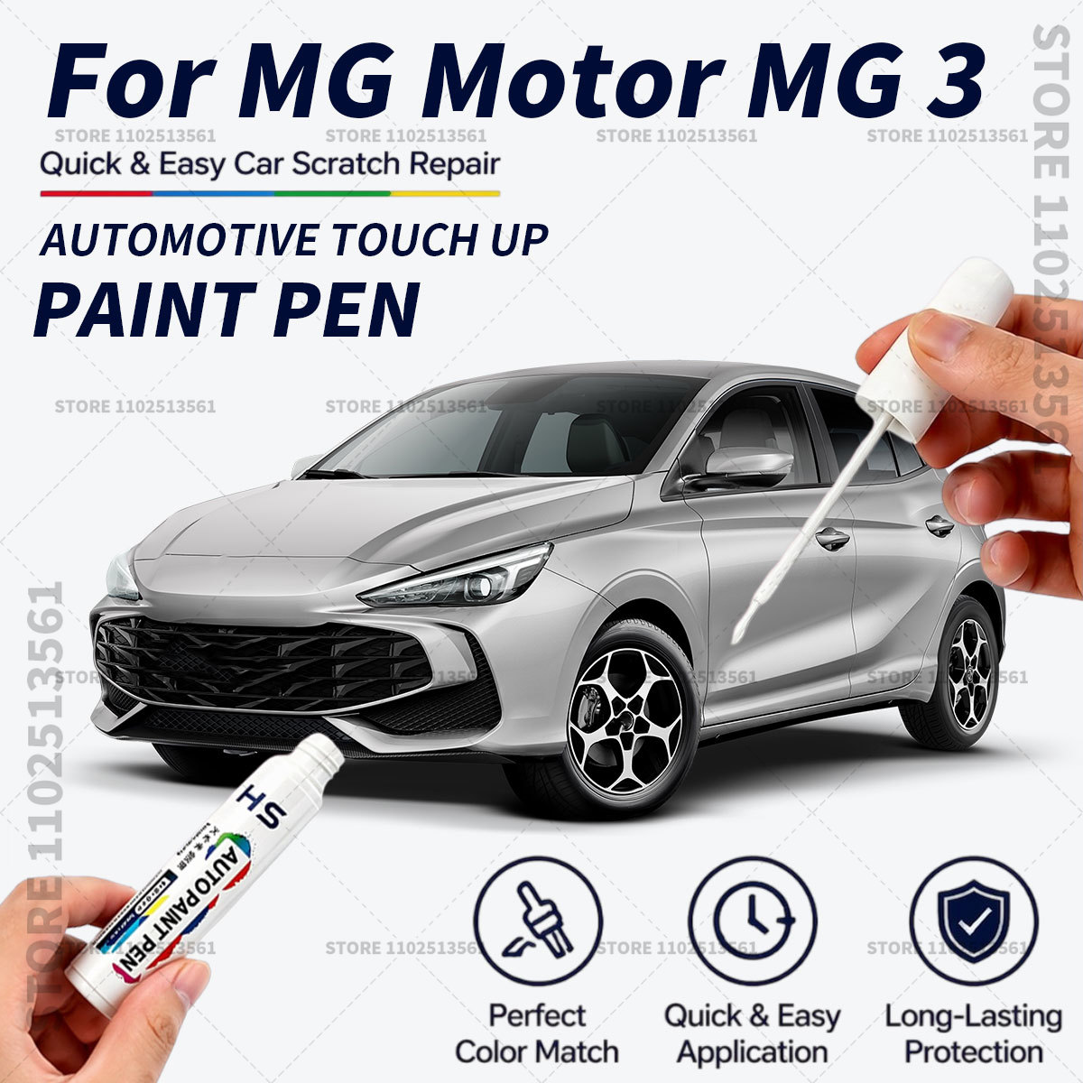 For 2011-2026 MG Motor MG 3 To - Car Scratch Remover Pen review and price