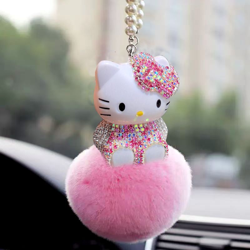 Hello Kitty Car Pendant Decora - Car Accessories Mirror Hanging review and price