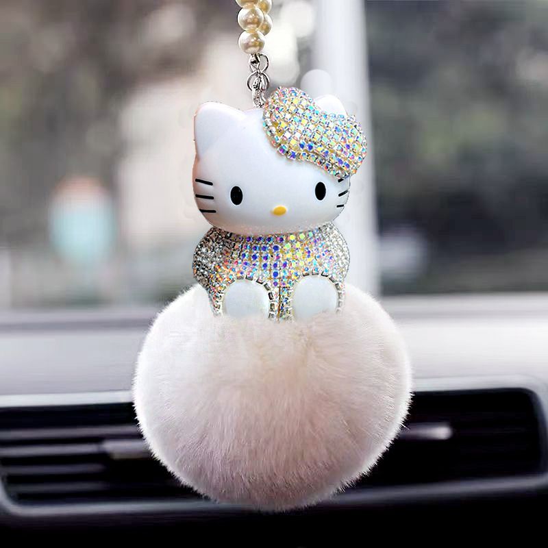 Hello Kitty Car Pendant Decora - Car Accessories Mirror Hanging review and price
