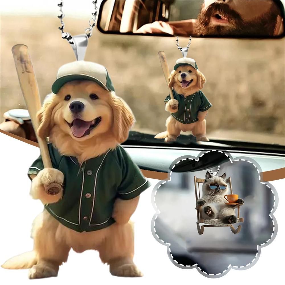2D Acrylic Car Pendant Univers - Car Accessories Mirror Hanging review and price
