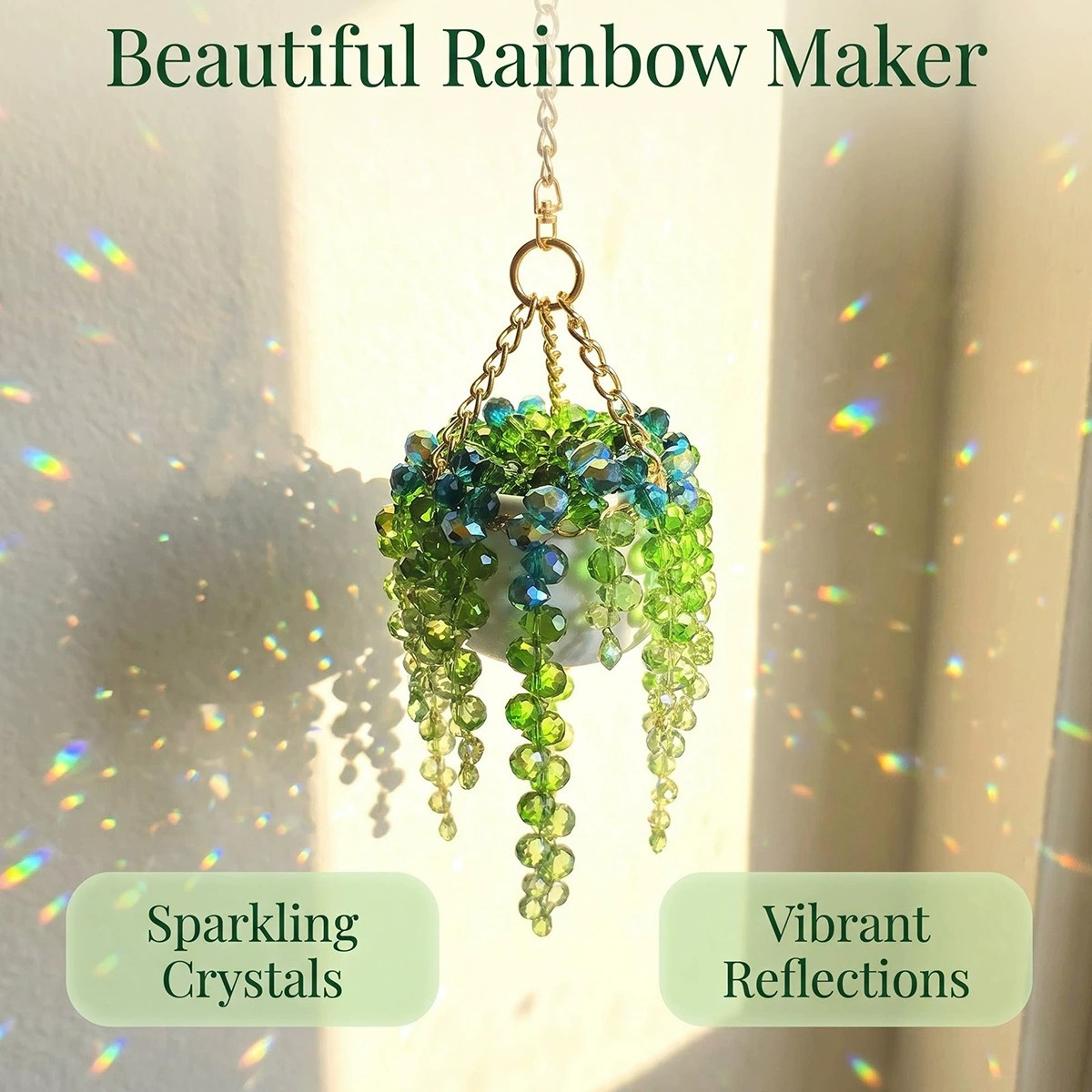 Handmade Crystal Bead Trailing - Car Accessories Mirror Hanging review and price