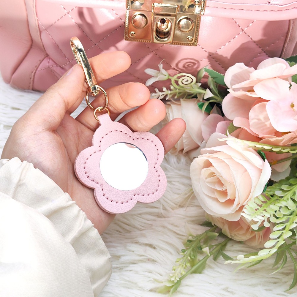Flower Petal Shaped Mirror Bag - Car Accessories Mirror Hanging review and price