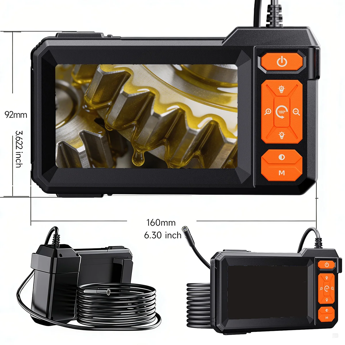 Endoscope Camera 1080P 8mm Sin - Car Accessories Mirror Hanging review and price
